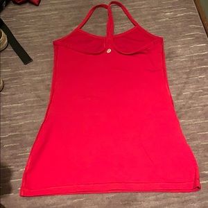 lululemon athletica Tops - Lululemon Power Y Tank Red lululemon athletica Tops - Lululemon Power Y Tank Red